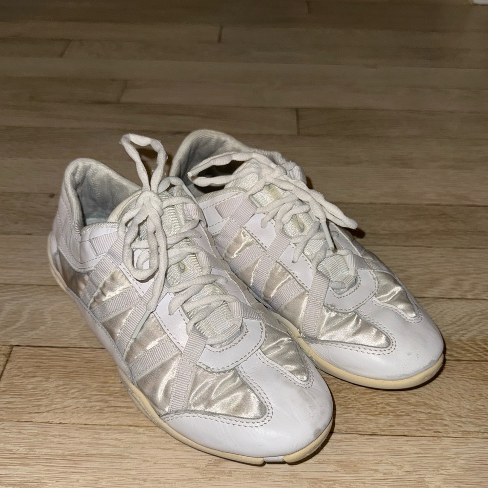 White Nfinity Cheerleading Sneakers
